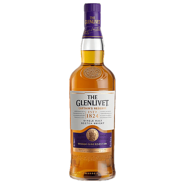 Glenlivet Captains Reserve Cognac Cask Finish Single Malt Scotch Whisky