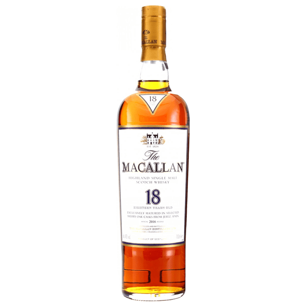 Macallan 18 Sherry Oak 2016 Release Single Malt Scotch Whisky